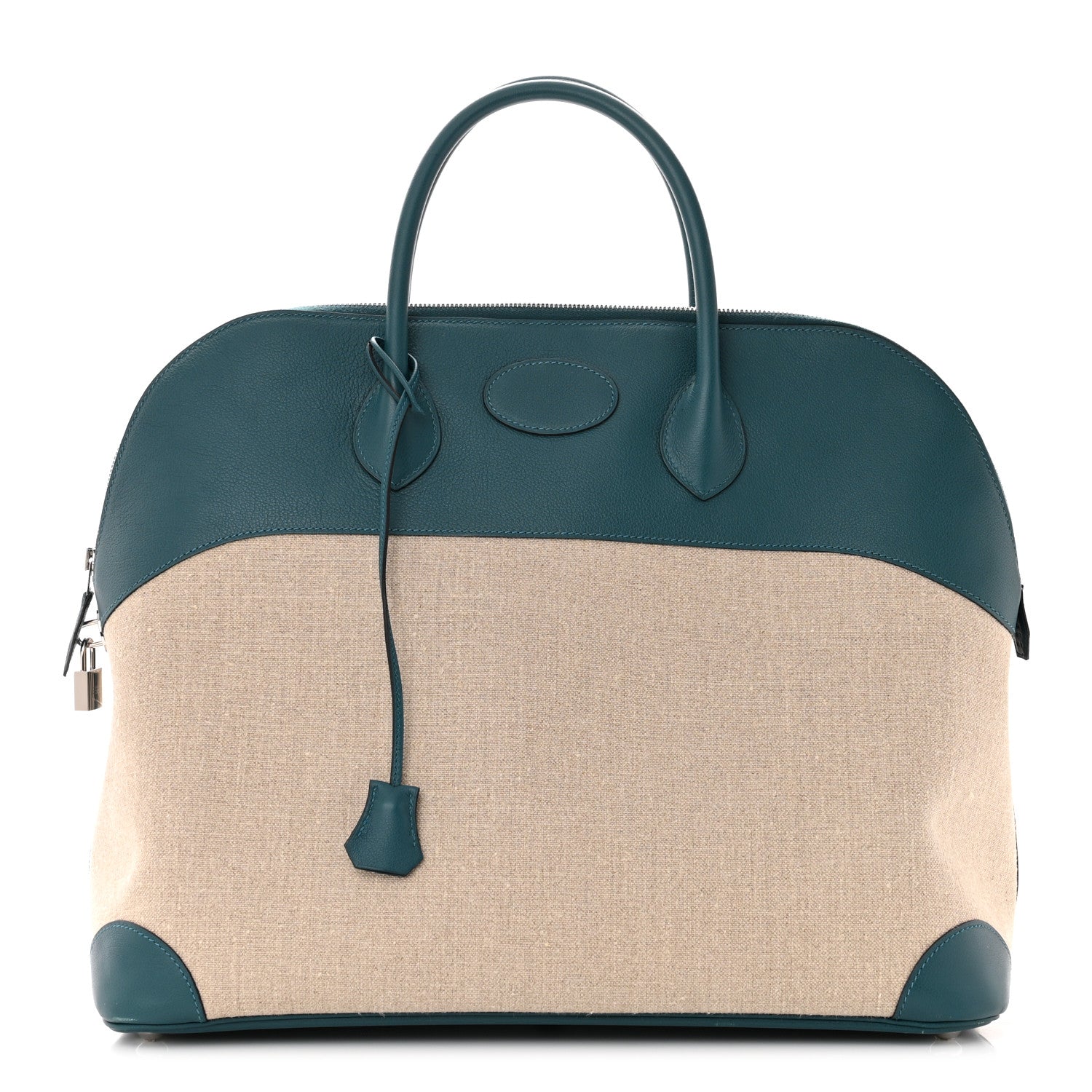 Hermes Toile De Camp Evercolor Bolide 45 Ficelle Colvert 1 of 13