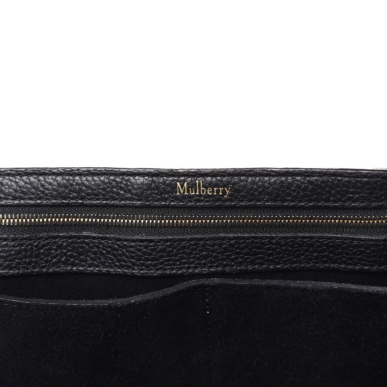Mulberry Classic Grain Small Bayswater Black 7 of 13