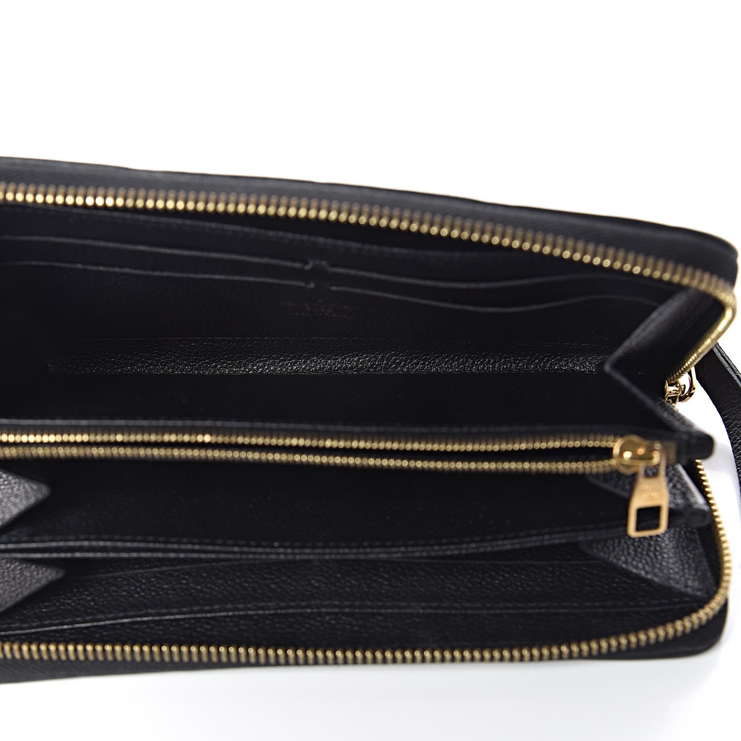 Louis Vuitton Empreinte Zippy Wallet Black 5 of 10