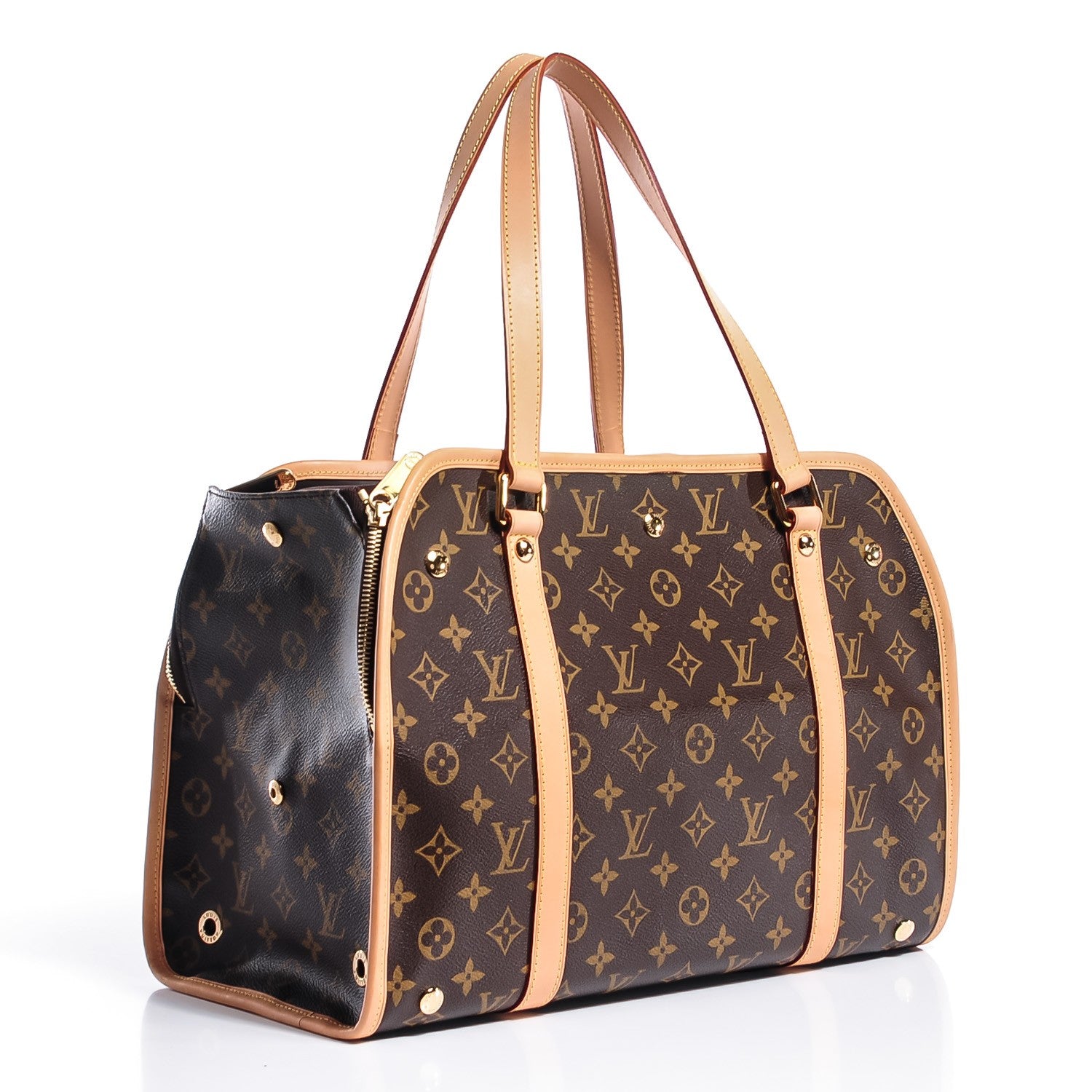 Louis Vuitton Monogram Baxter GM Dog Pet Carrier 111696 – FASHIONPHILE