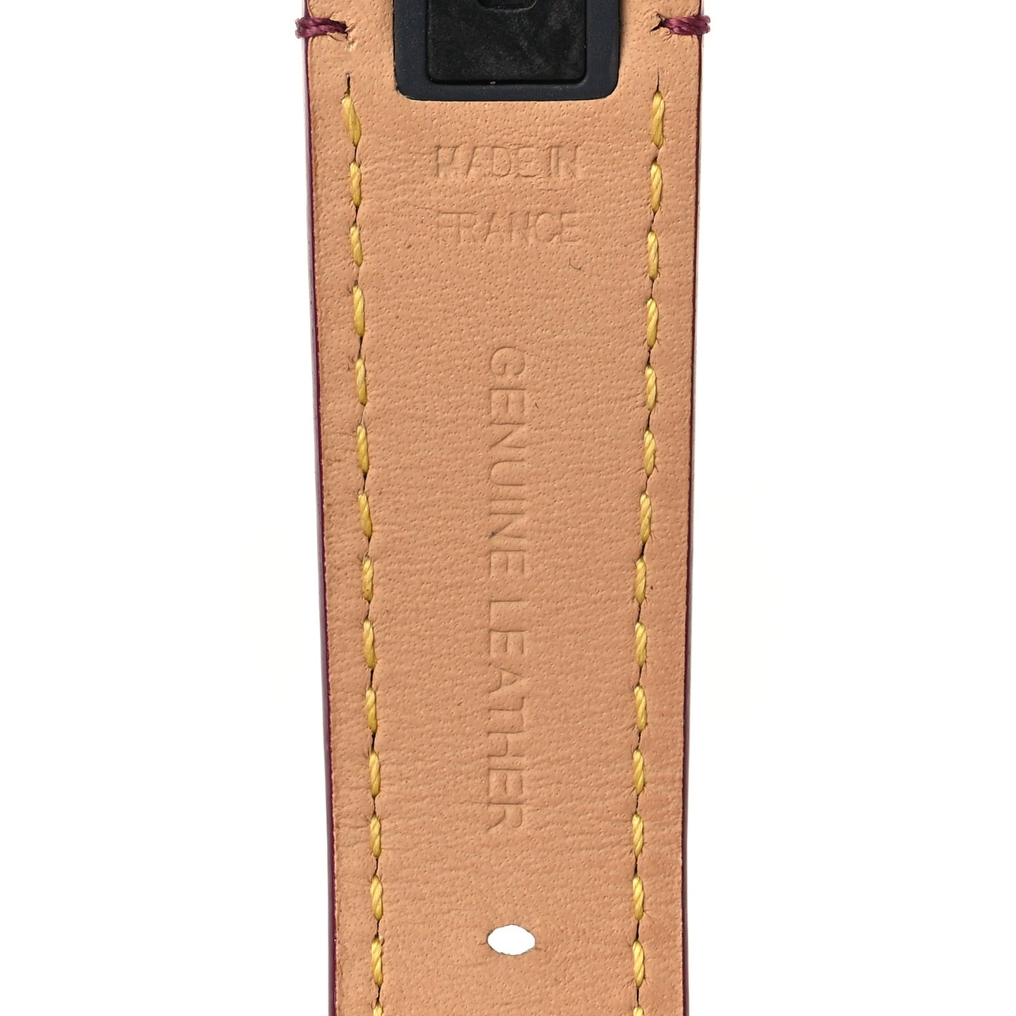 Vernis Tambour Watch Strap Magenta