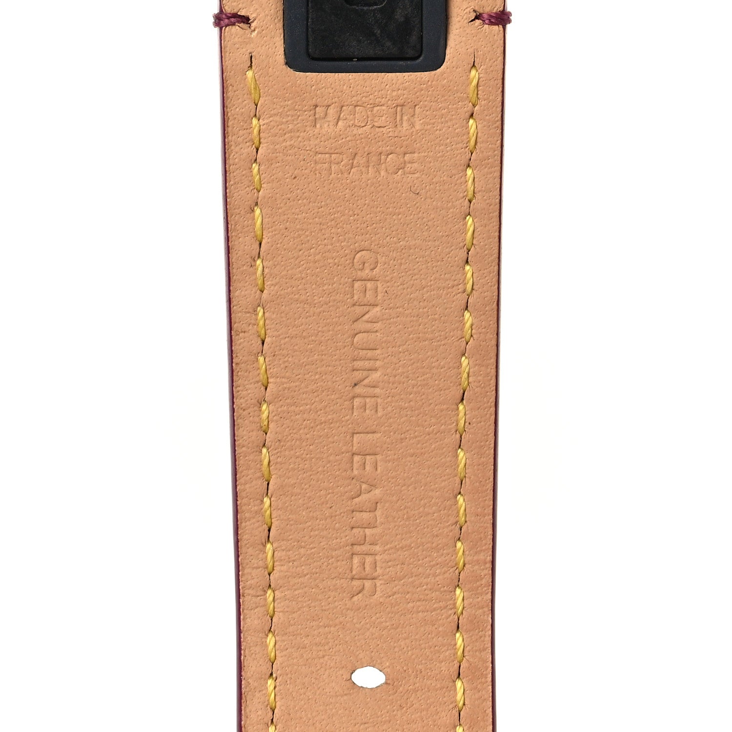 Louis Vuitton Vernis Tambour Watch Strap Magenta 4 of 5
