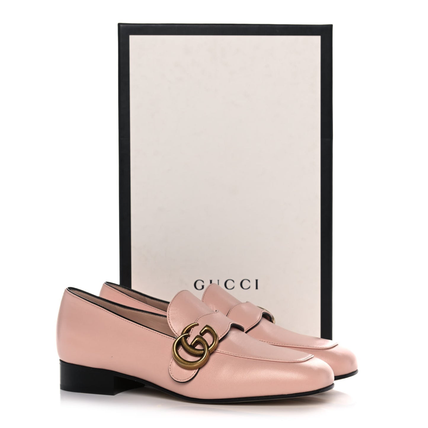 Malaga Kid Womens GG Marmont Loafers 35 Perfect Pink