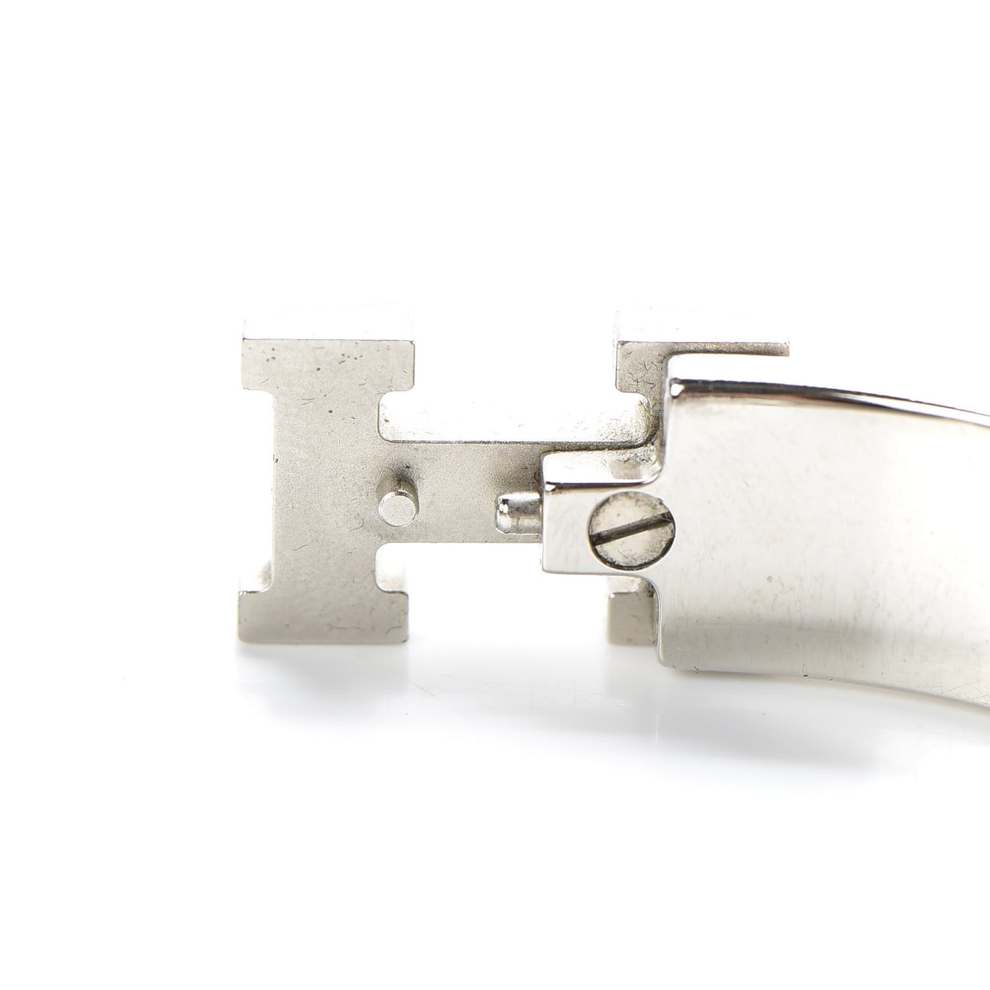 Enamel Narrow Clic Clac H Bracelet PM Orange