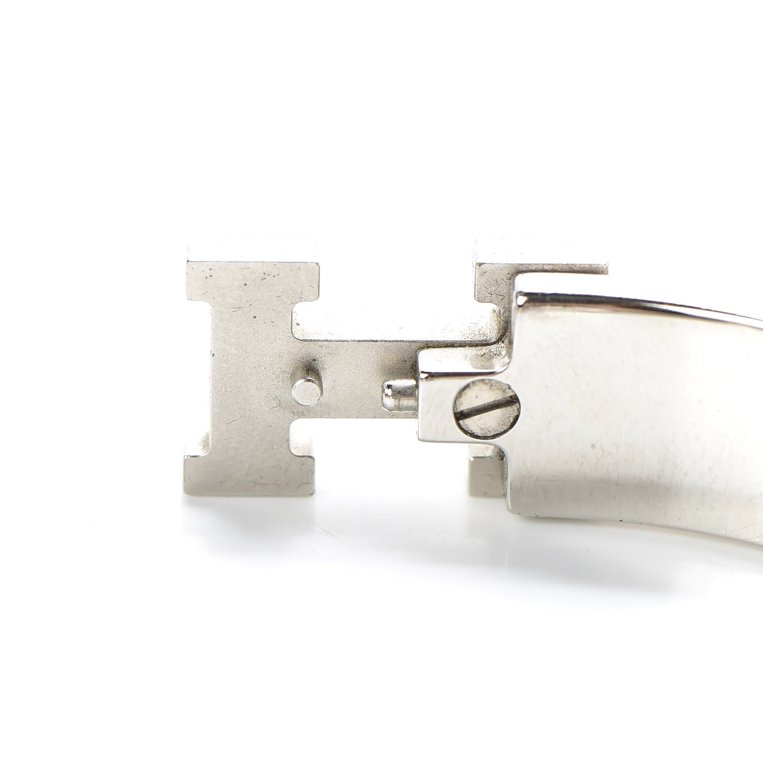 Hermes Enamel Narrow Clic Clac H Bracelet PM Orange 5 of 7