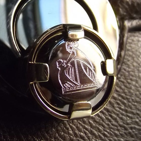 Lanvin Leather Structured Bag Brown 7 of 8