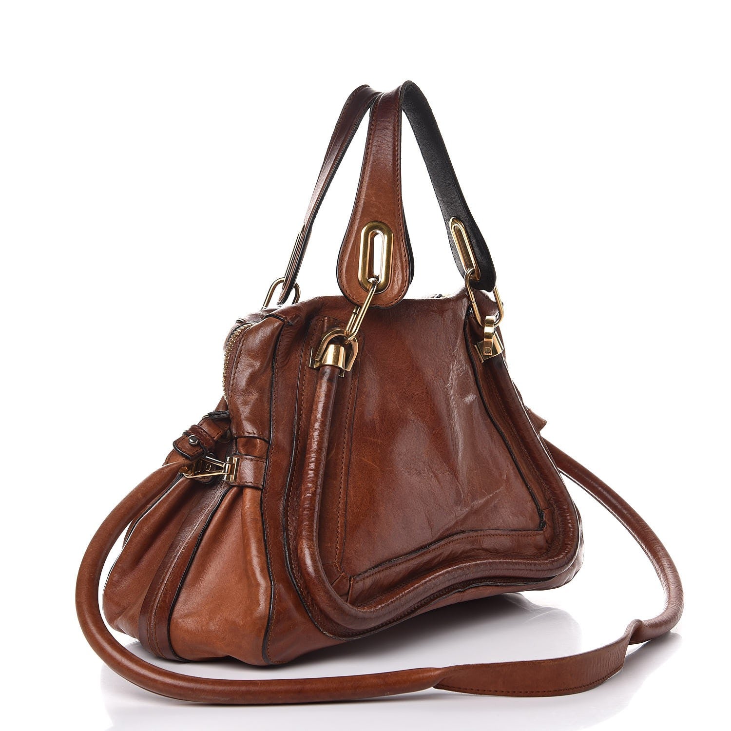 Chloe Calfskin Medium Paraty Brown 4 of 19
