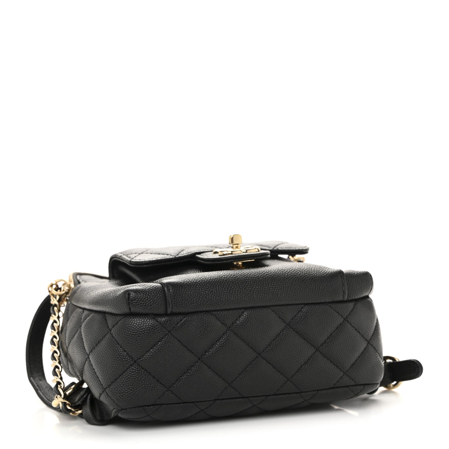 Caviar Quilted Small CC Day Backpack Black