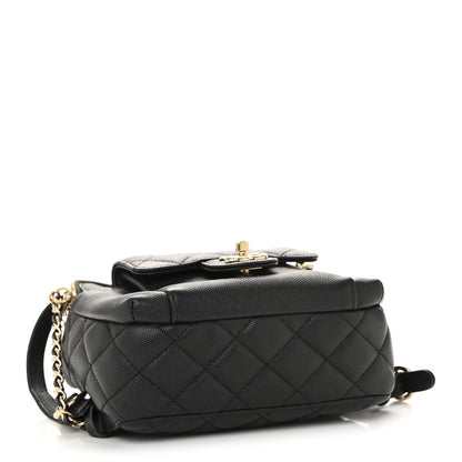 Chanel Caviar Quilted Small CC Day Backpack Black 4 of 12