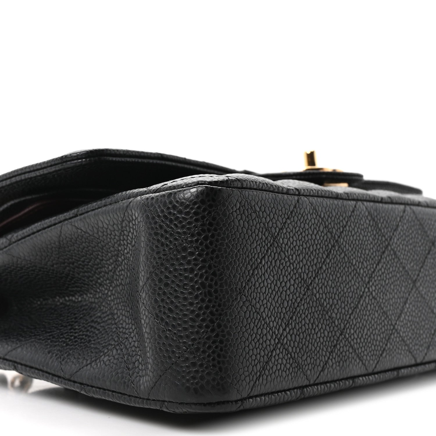 Chanel Caviar Quilted Medium Double Flap Black 9 of 11