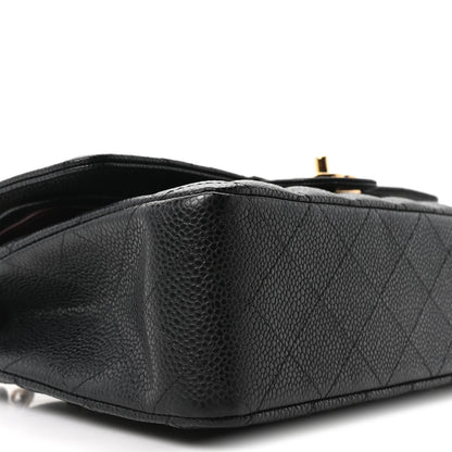 Chanel Caviar Quilted Medium Double Flap Black 9 of 11