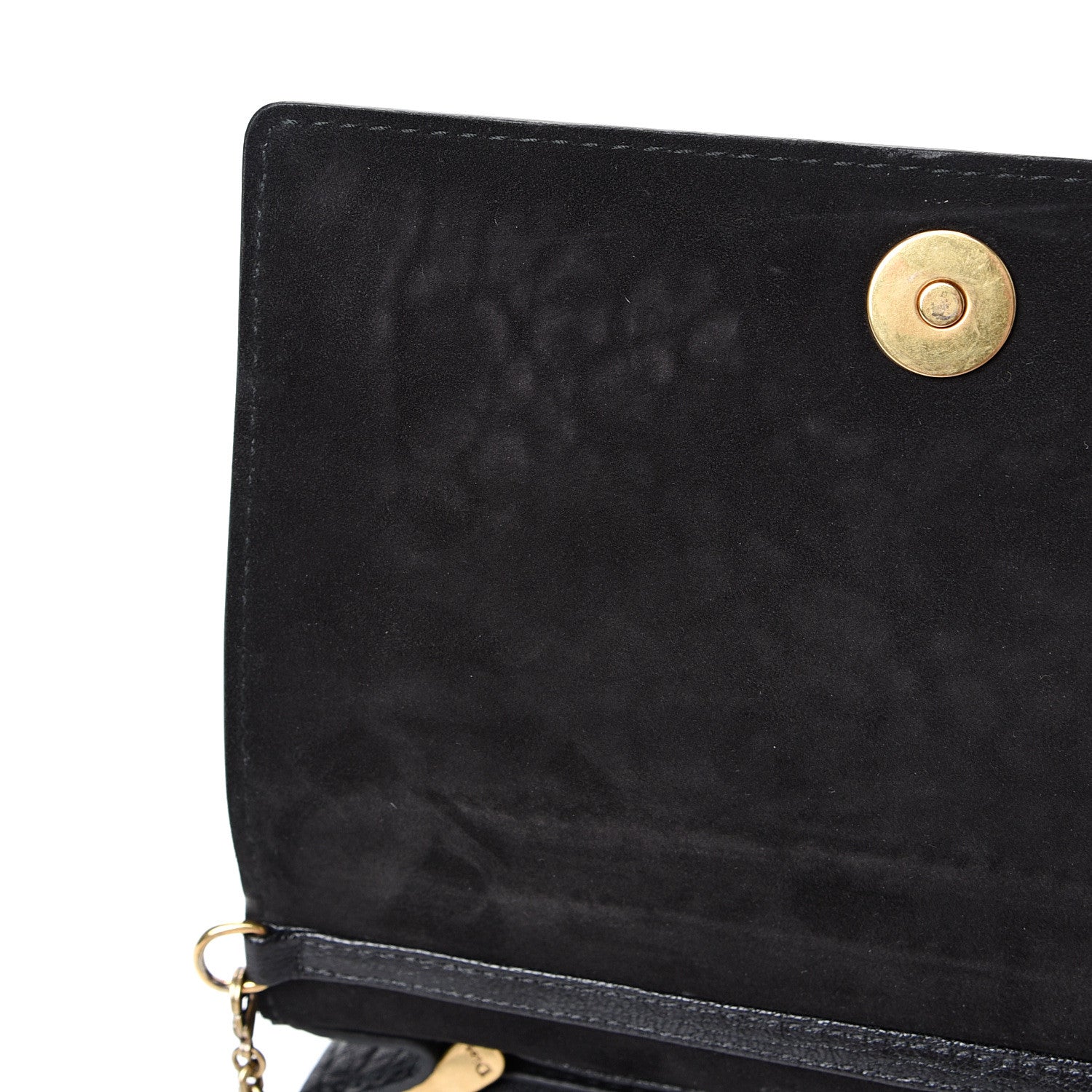 Christian Dior Grained Calfskin J'Adior Wallet on Chain Pouch Black 12 of 12