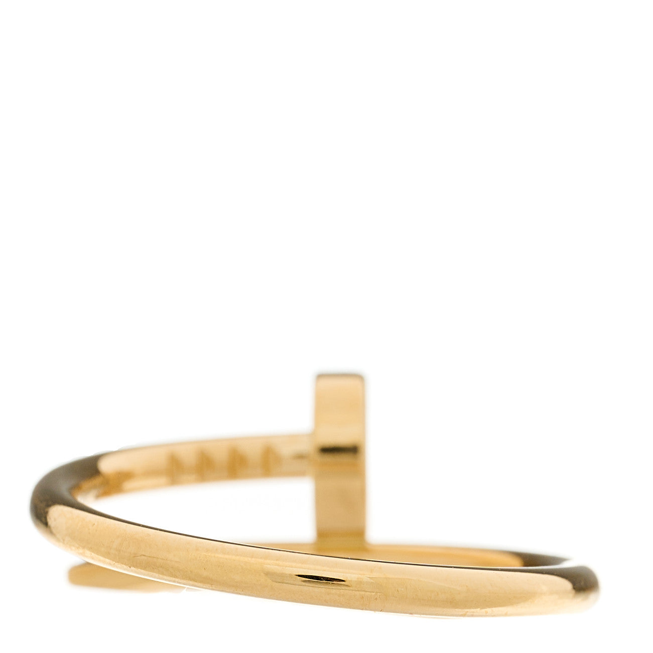 Cartier 18K Yellow Gold Small Juste Un Clou Ring 49 5 3 of 5