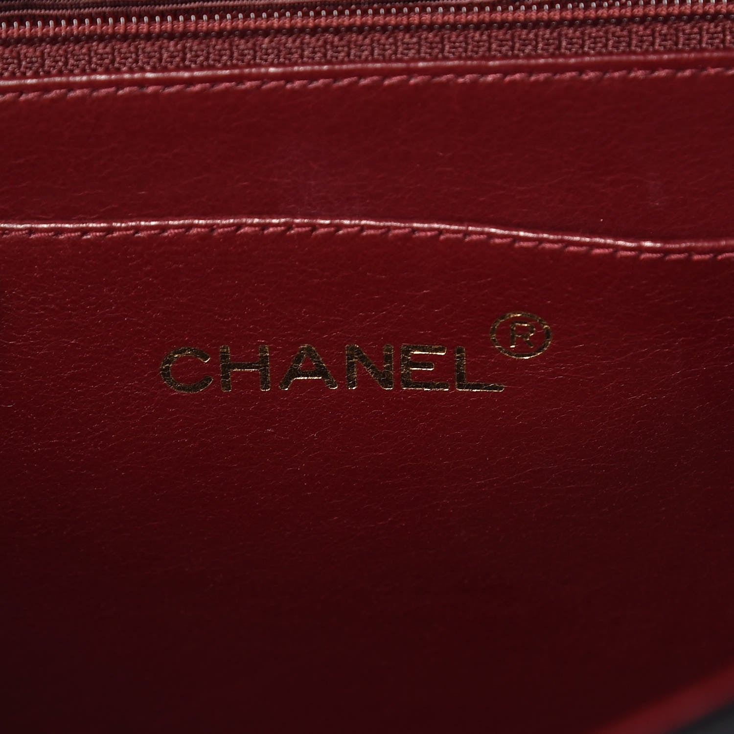 Chanel Lambskin Quilted XL Jumbo Single Flap Black 6 of 14