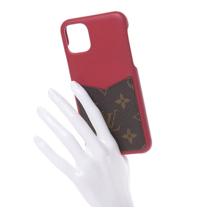 Louis Vuitton Calfskin Monogram iPhone 11 Pro Max Bumper Scarlet 2 of 11