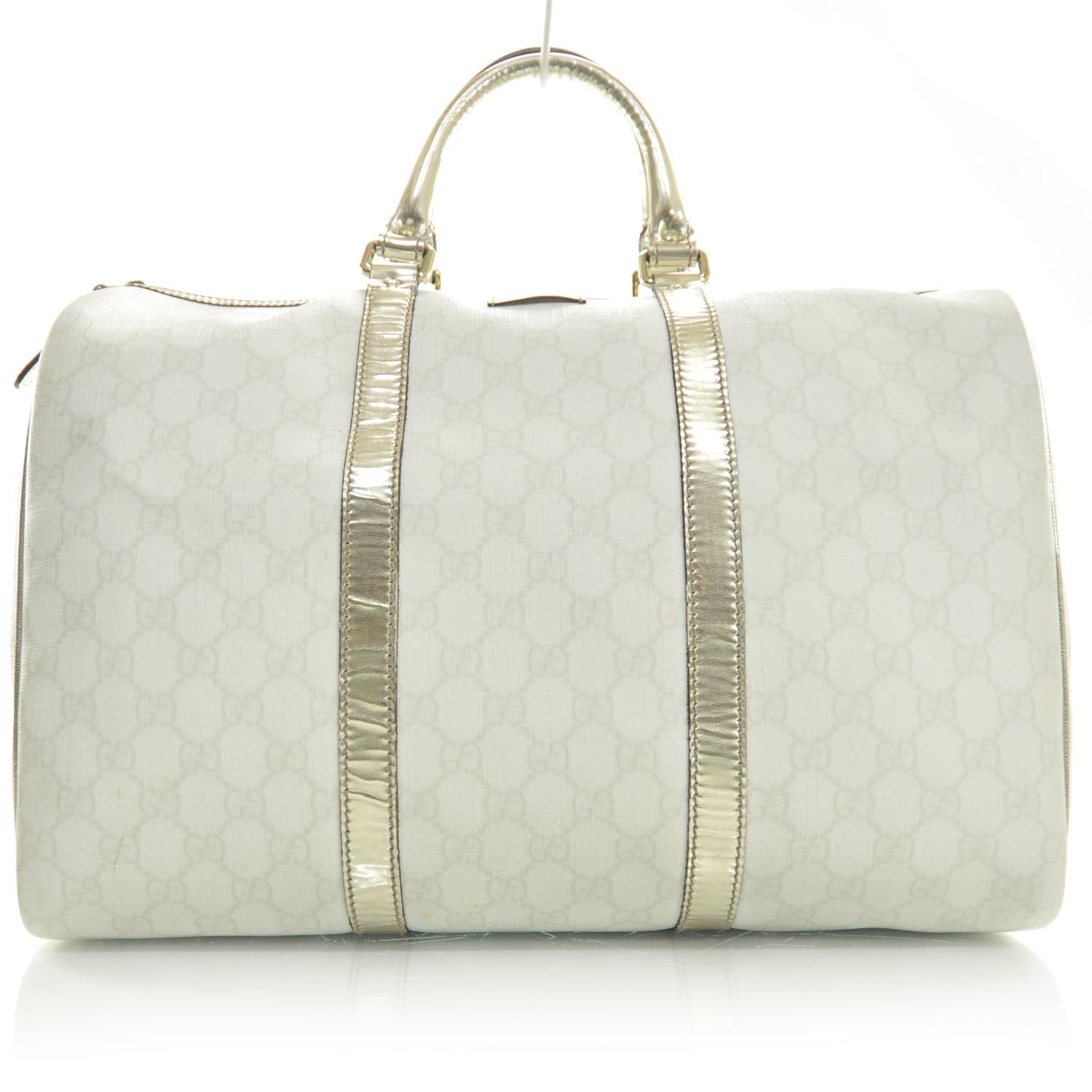 Gucci Monogram Large Joy Boston White 1 of 10