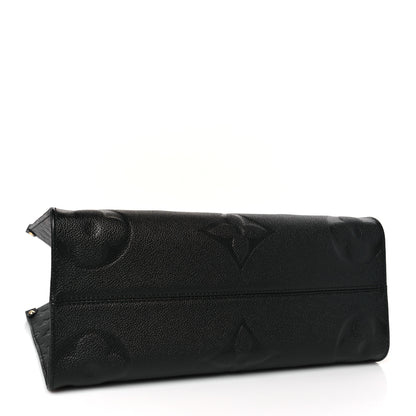 Louis Vuitton Empreinte Monogram Giant Onthego MM Black 4 of 9