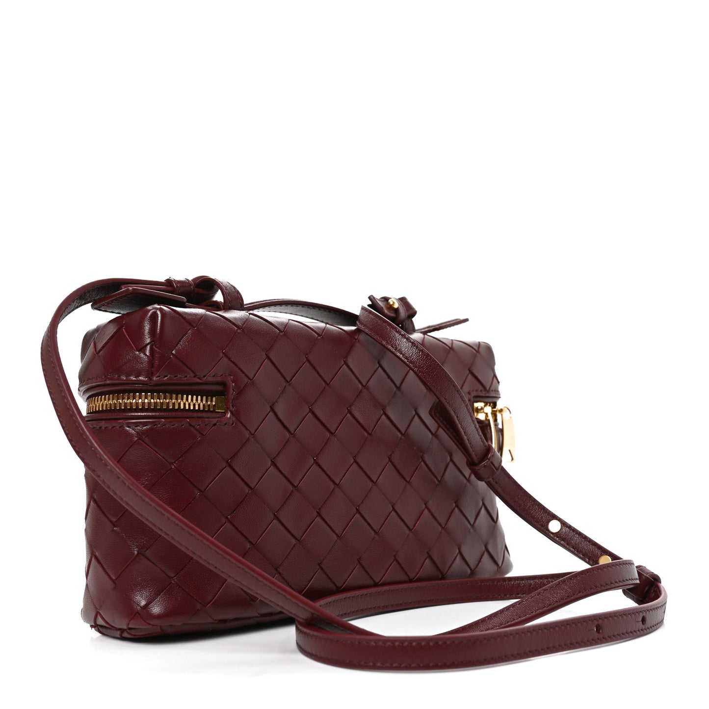 Nappa Intrecciato Bang Bang Vanity Case Barolo