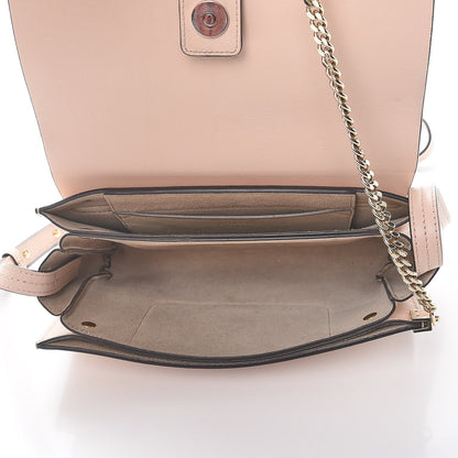 Chloe Suede Calfskin Small Faye Shoulder Bag Cement Pink 5 of 14