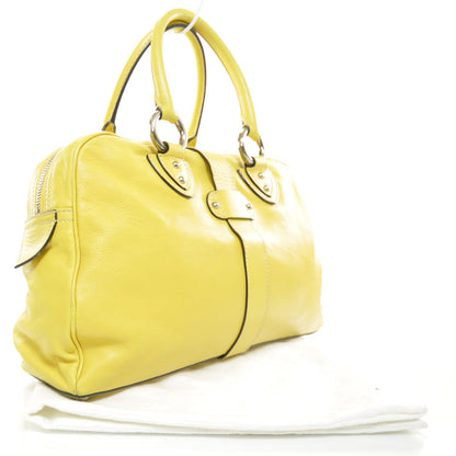 Marc Jacobs Leather Venetia Tote Yellow 5 of 10