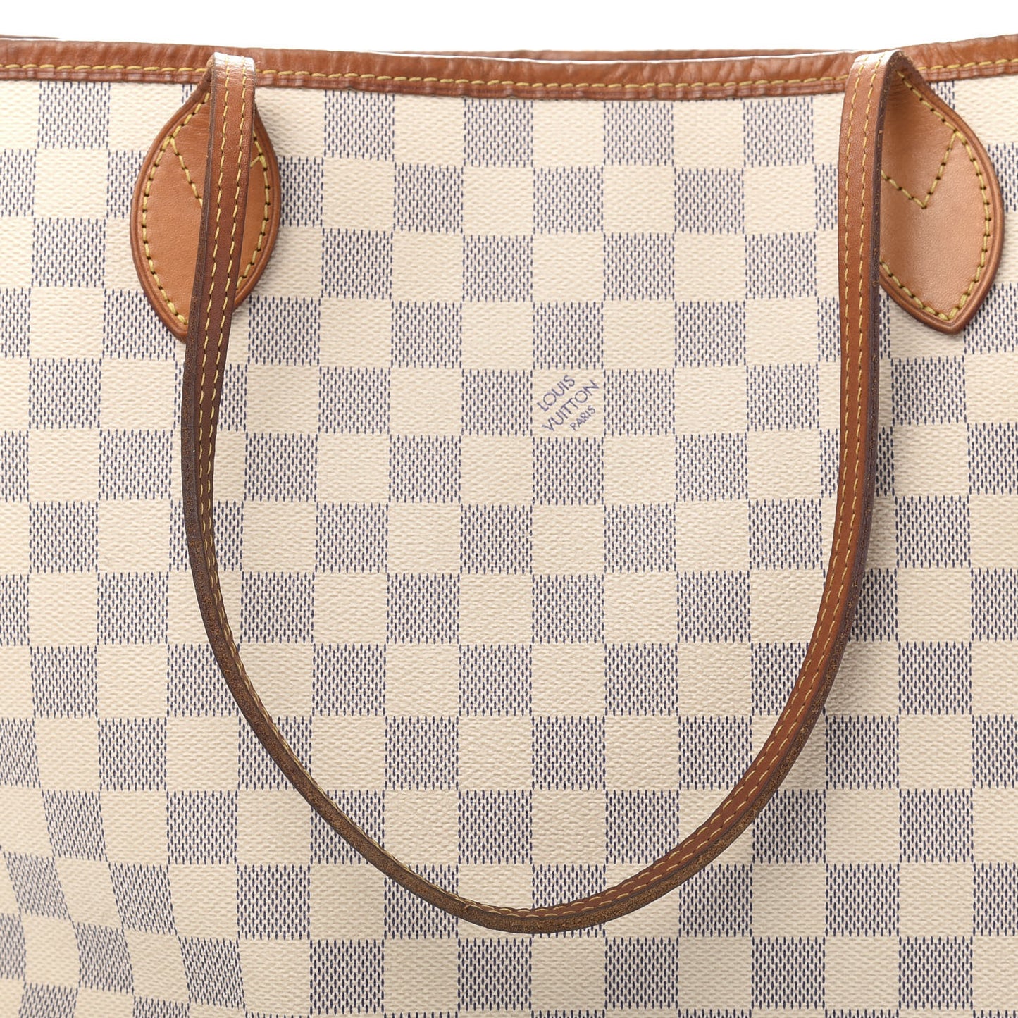 Damier Azur Neo Neverfull MM Rose Ballerine