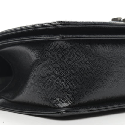 Chanel Caviar Quilted Medium Boy Flap Black 9 of 11