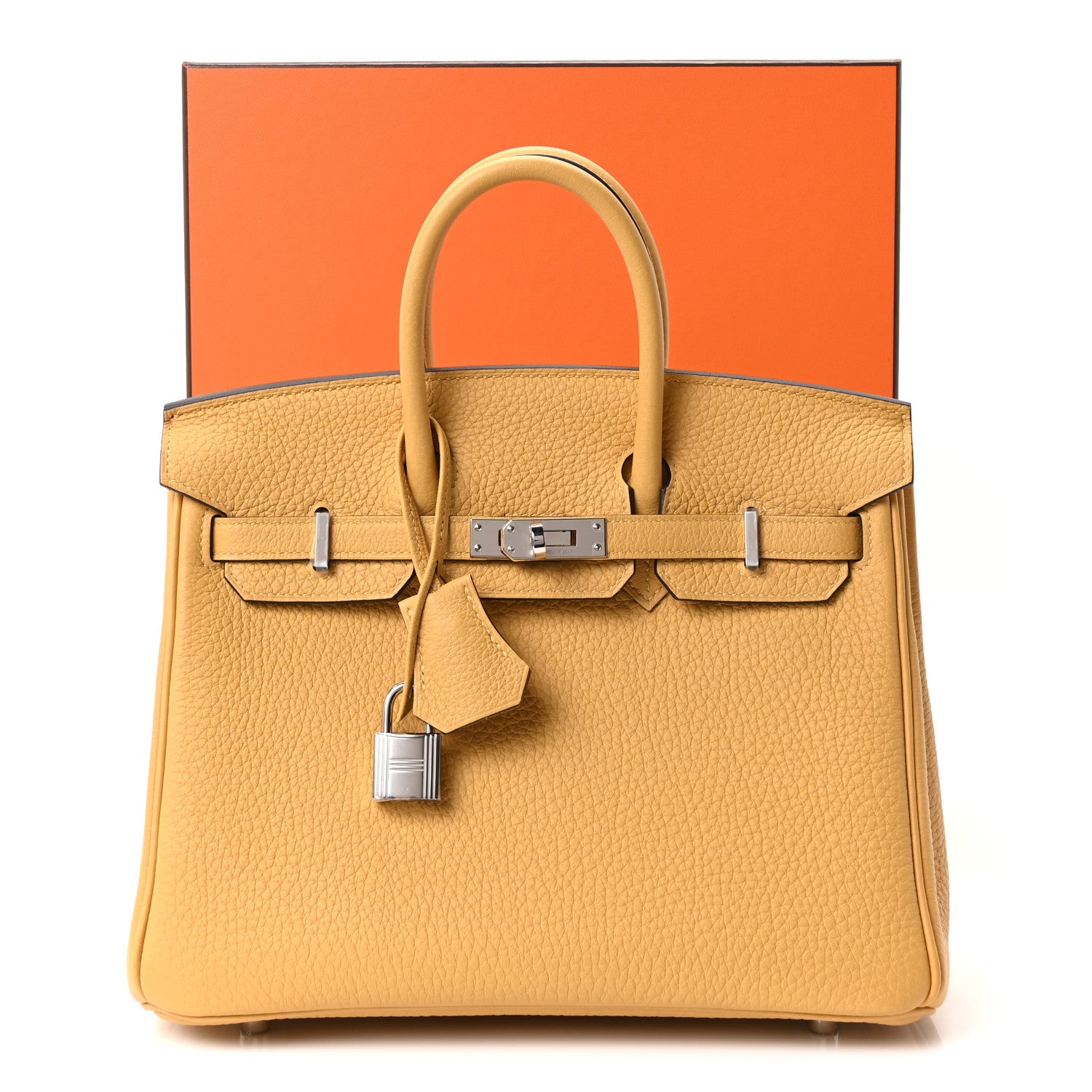 Hermes Togo Birkin 25 Paille 10 of 10