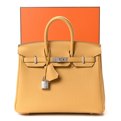 Hermes Togo Birkin 25 Paille 10 of 10