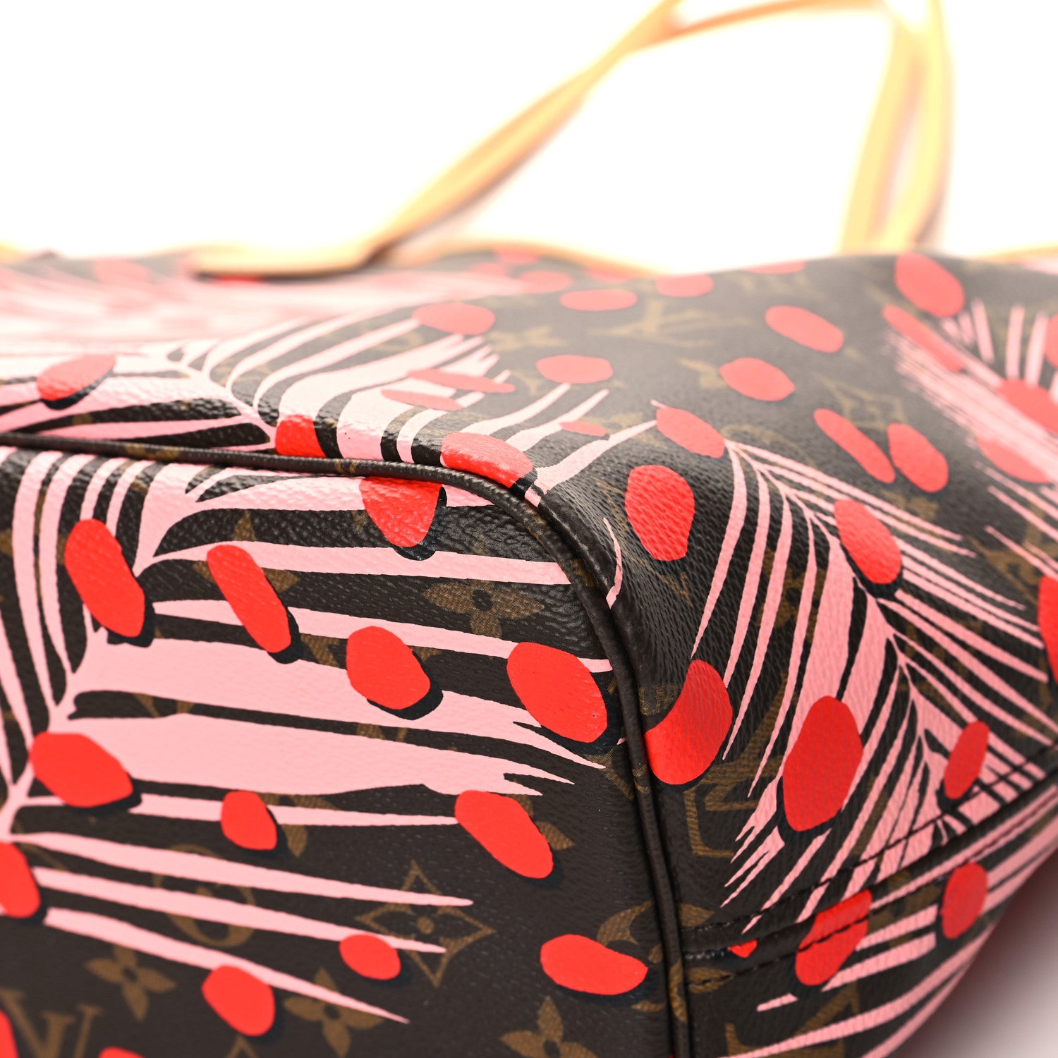 Louis Vuitton Monogram Jungle Dots Neo Neverfull MM Sugar Pink Poppy 10 of 12