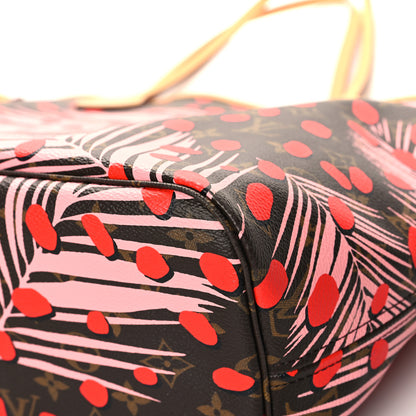 Louis Vuitton Monogram Jungle Dots Neo Neverfull MM Sugar Pink Poppy 10 of 12