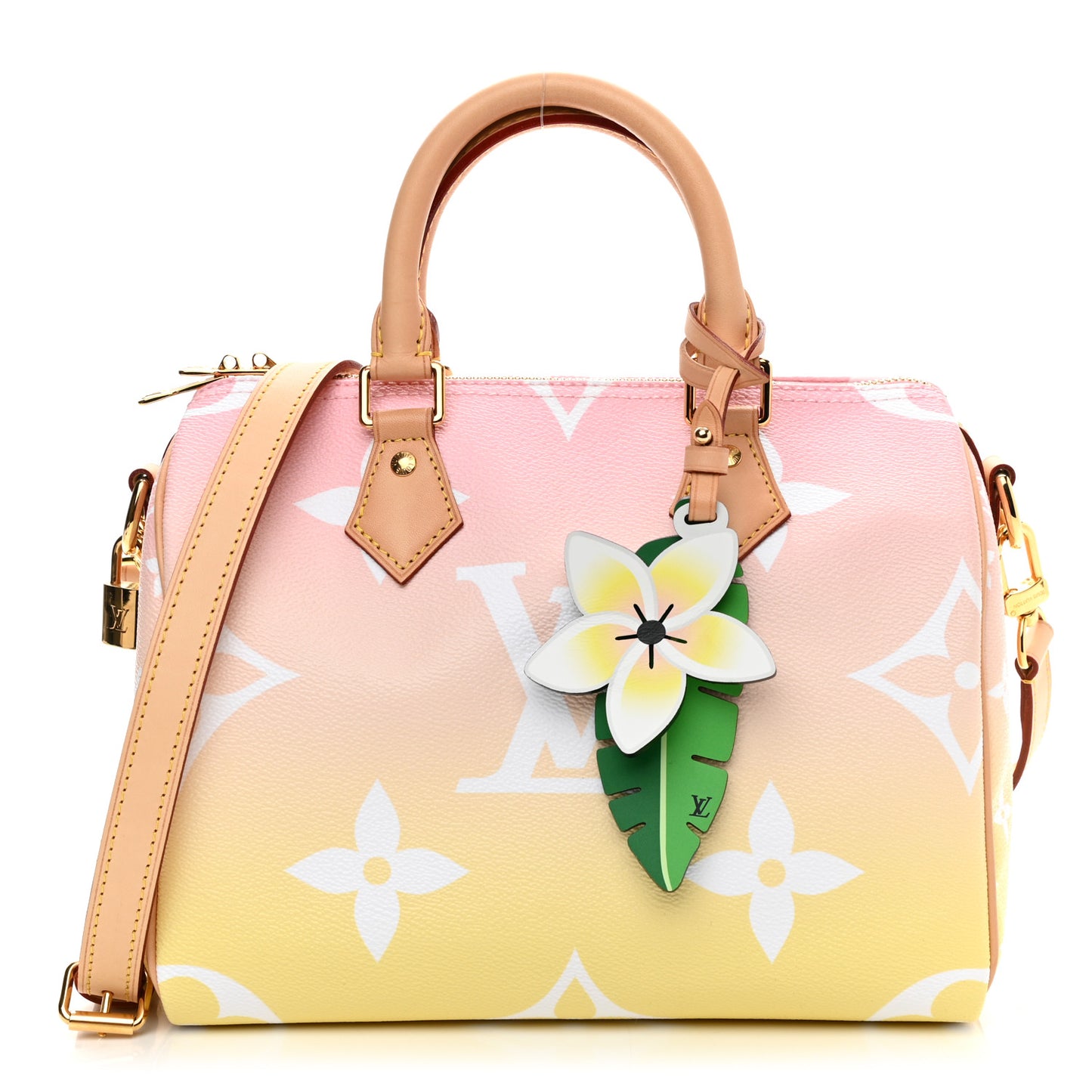 Monogram Giant By The Pool Speedy Bandouliere 25 Light Pink