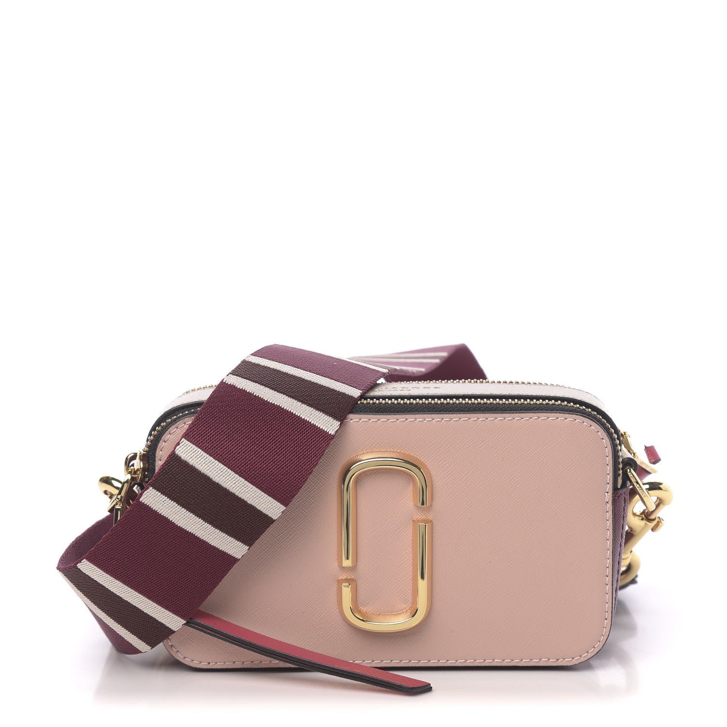 Marc Jacobs Saffiano Small Snapshot Camera Bag Rose Multicolor 1 of 10
