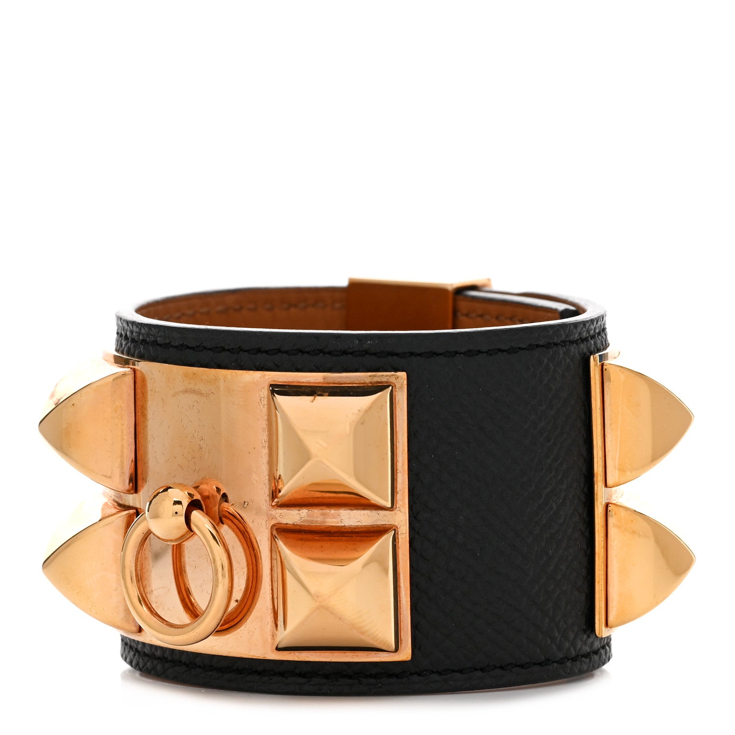 Hermes Epsom Collier de Chien CDC Bracelet XS Black 1 of 6
