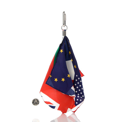 Louis Vuitton Silk Flags Bag Charm 2 of 3
