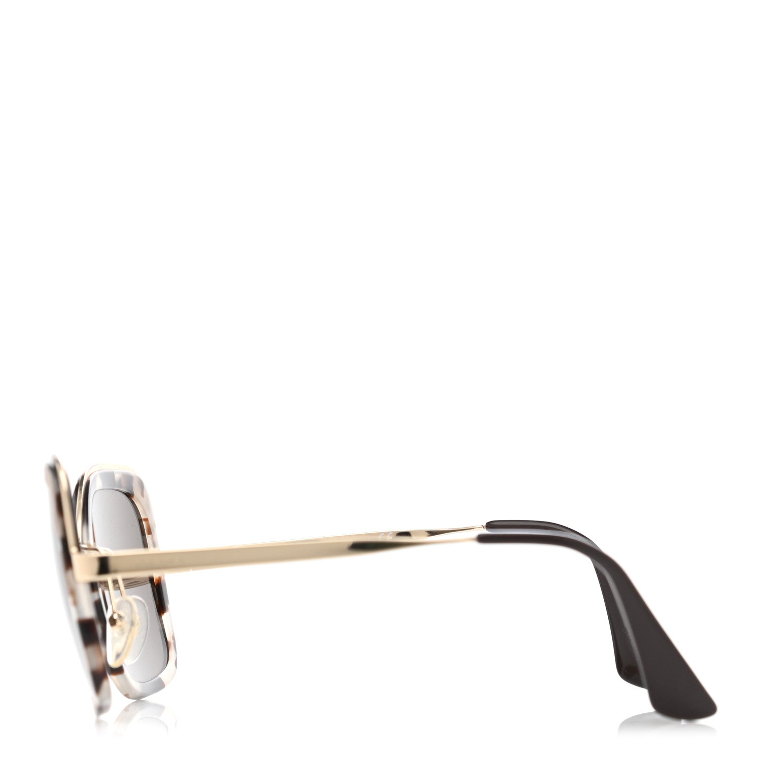 Prada Cinema Sunglasses SPR 57U Tortoise Gold 3 of 8