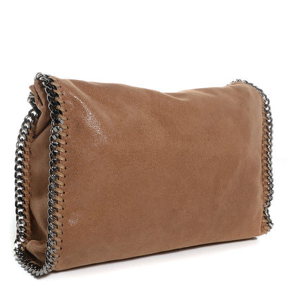 Stella McCartney Faux Leather Shaggy Deer Small Falabella Camel 3 of 8