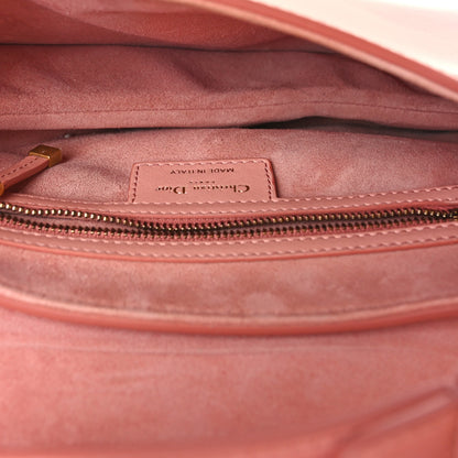 Christian Dior Gradient Calfskin Saddle Bag Pink 5 of 8