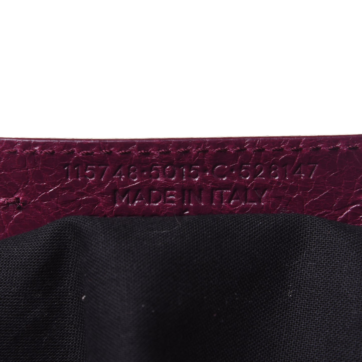 Agneau Classic Gold Hardware City Violet Prune