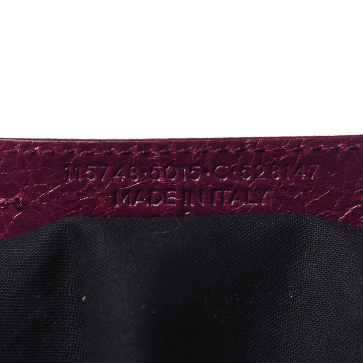 Balenciaga Agneau Classic Gold Hardware City Violet Prune 6 of 9