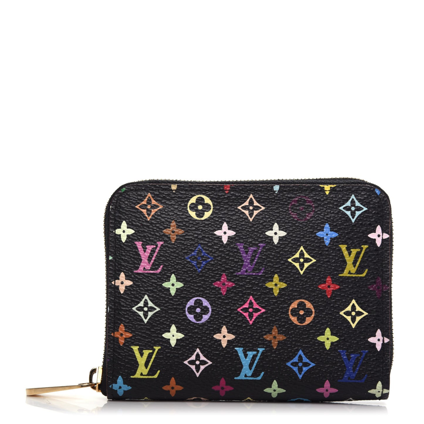 Monogram Multicolor Zippy Coin Purse Black Grenade