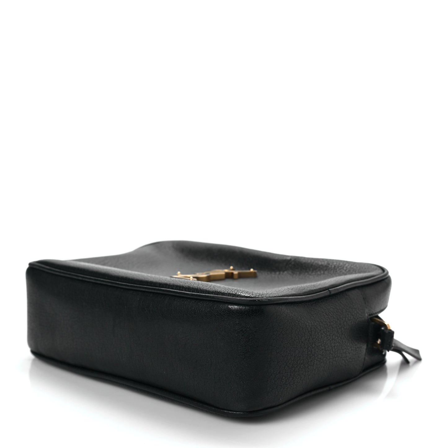 Lambskin Monogram Small Lou Camera Bag Black