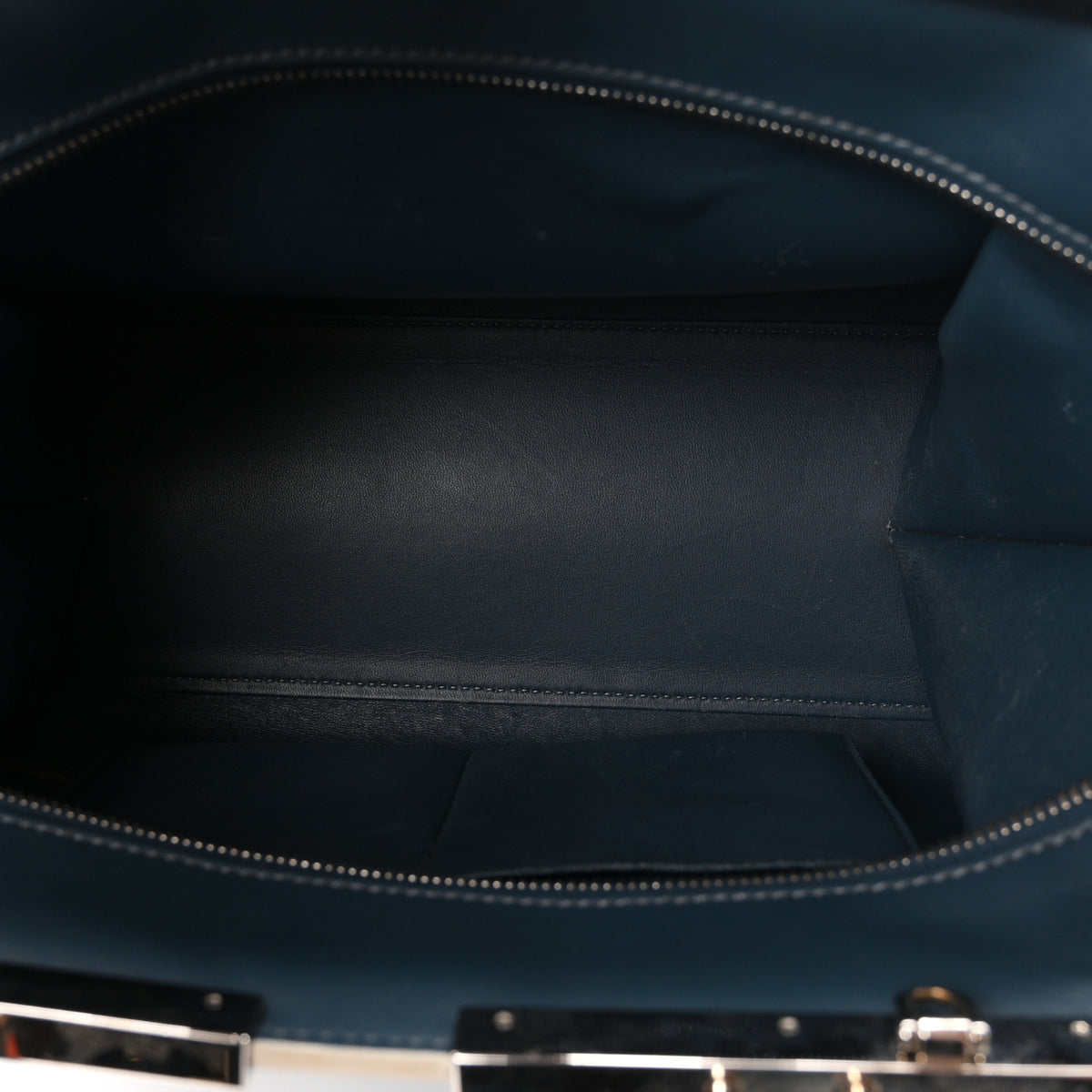 Vitello Dolce Century Petite 3Jours Tote Pavone