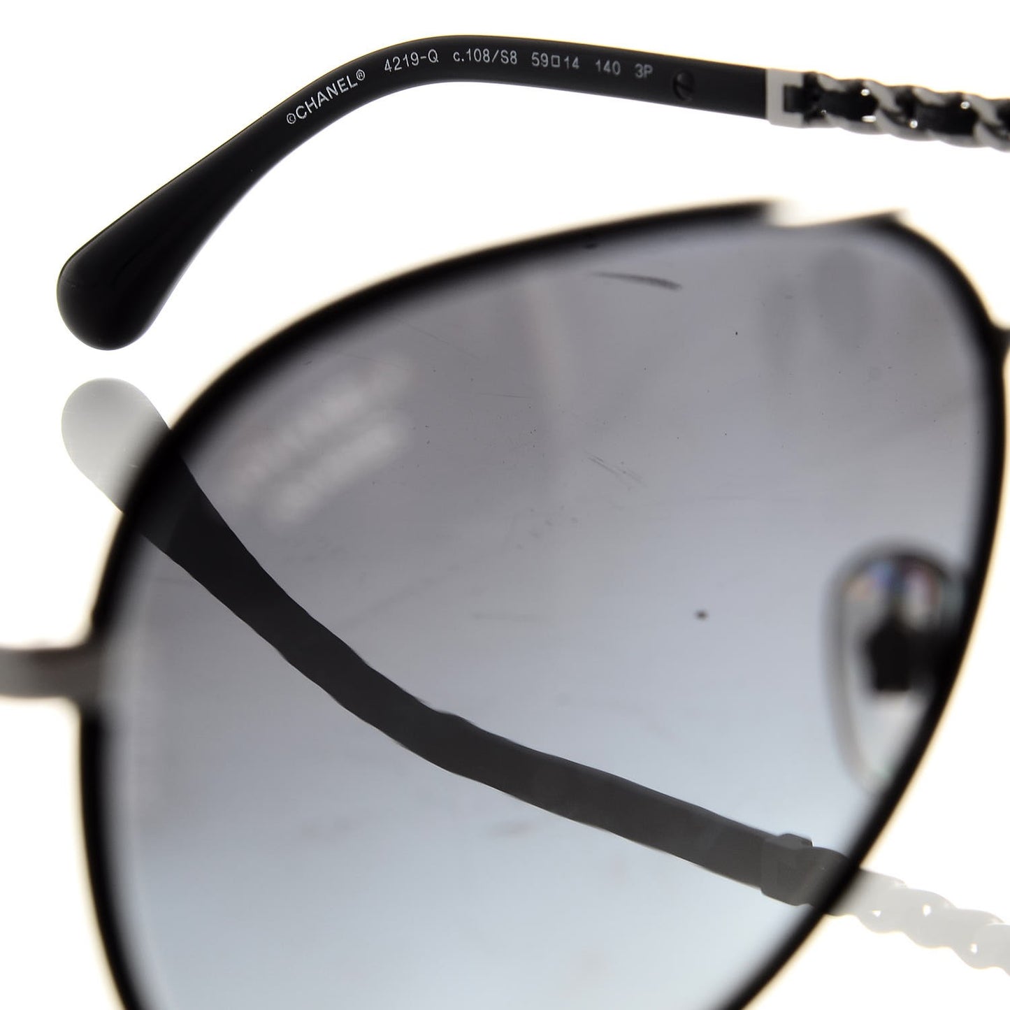 Polarized Pilot Winter Sunglasses 4219 Black