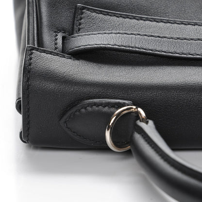 Hermes Swift Kelly Retourne 25 Black 21 of 27