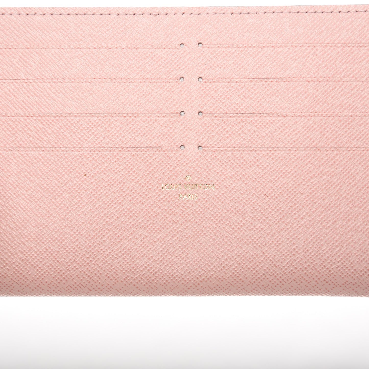 Calfskin Felicie Card Holder Insert Rose Ballerine