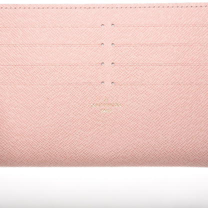 Louis Vuitton Calfskin Felicie Card Holder Insert Rose Ballerine 6 of 6