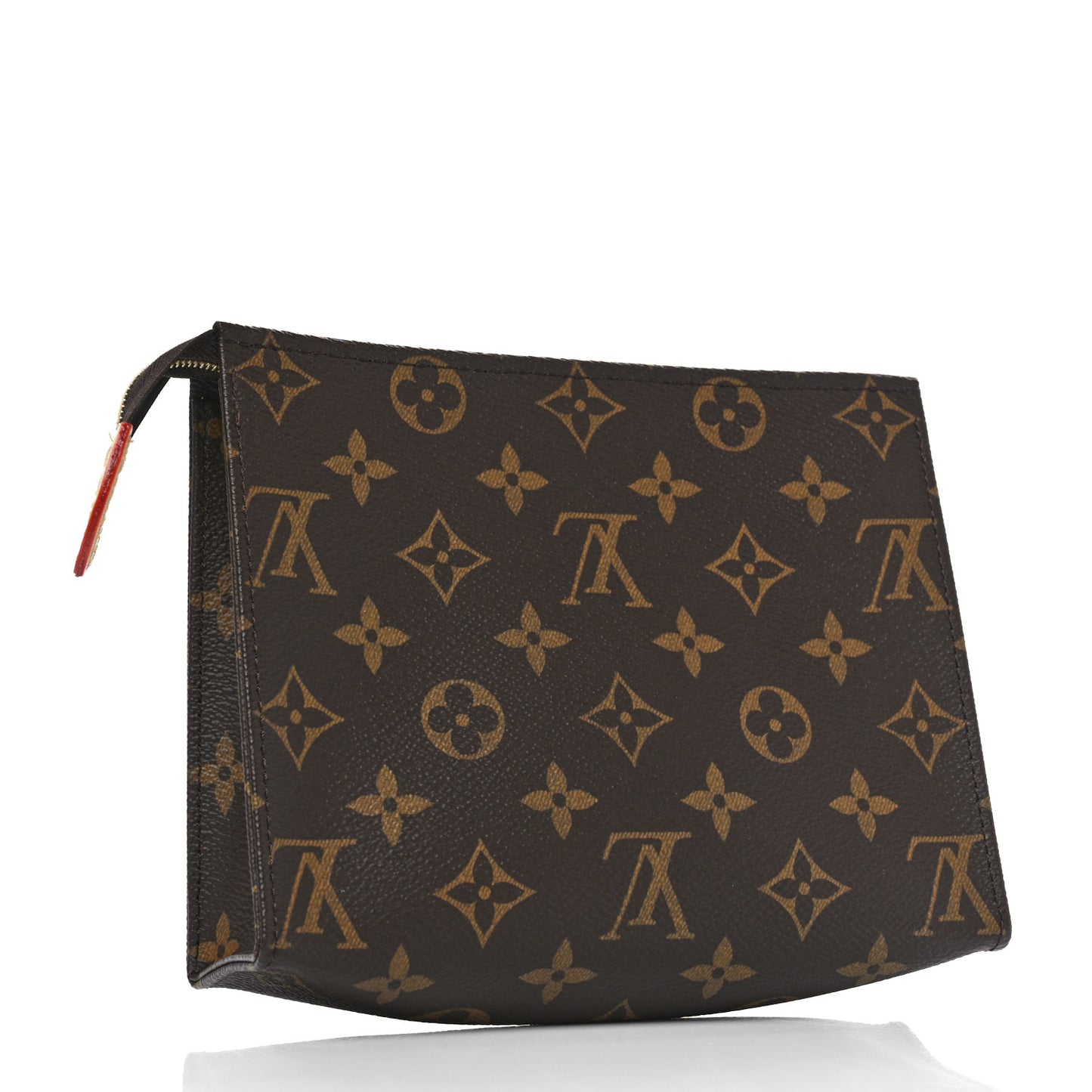 Monogram Toiletry Pouch 19 Red