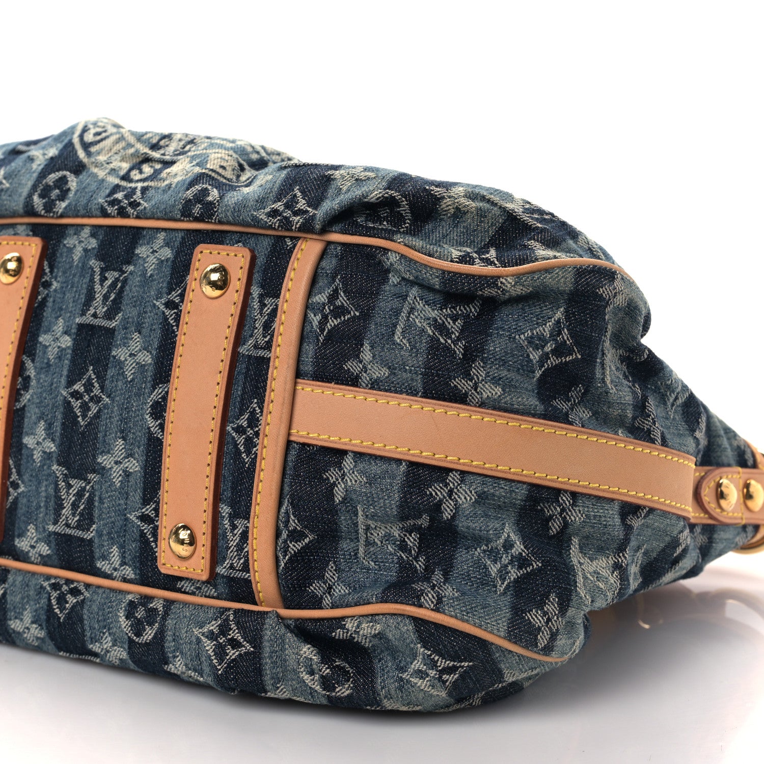 Louis Vuitton Denim Raye Porte Epaule MM 8 of 8