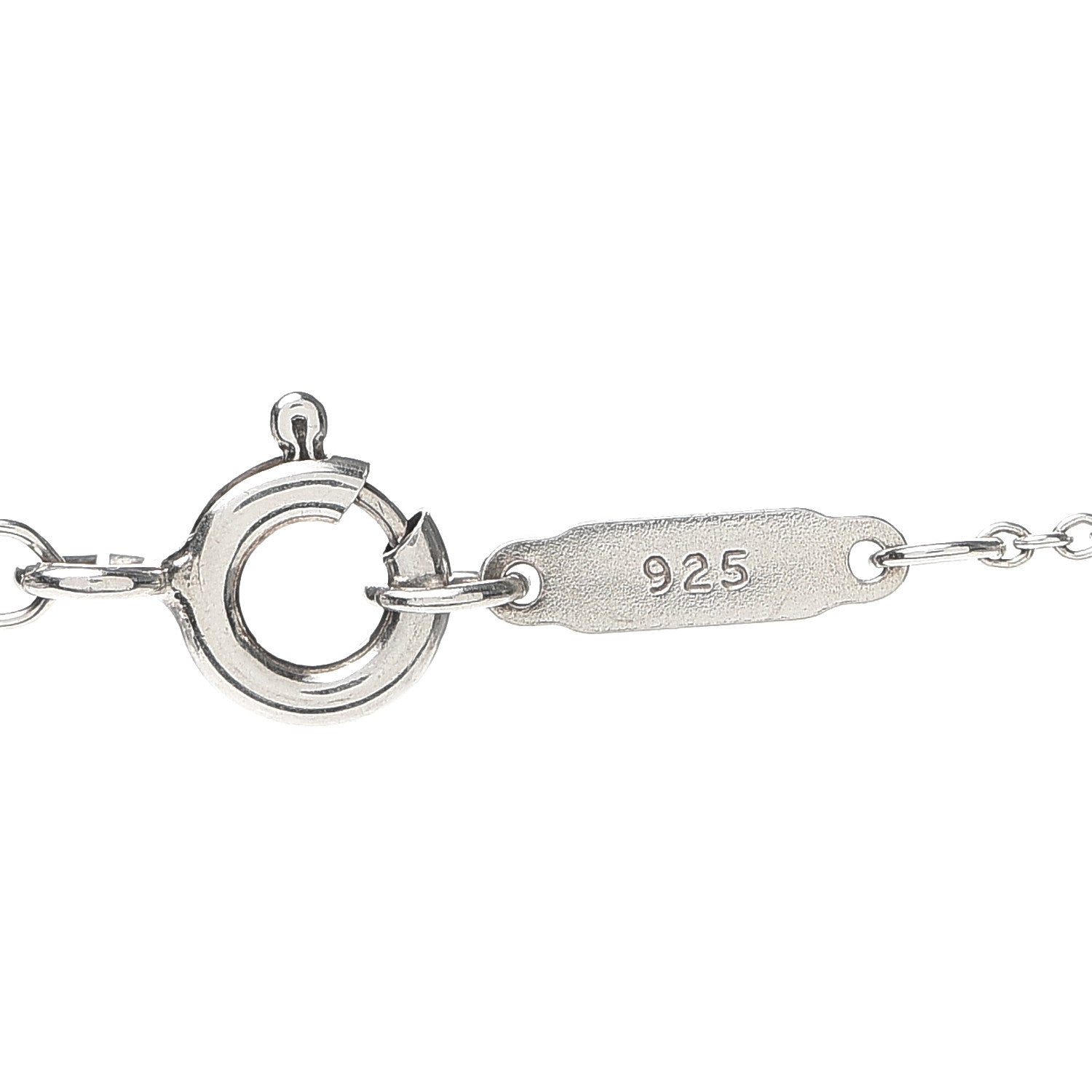 Tiffany Sterling Silver 18K Yellow Gold 1837 Interlocking Circles Pendant Necklace 5 of 5