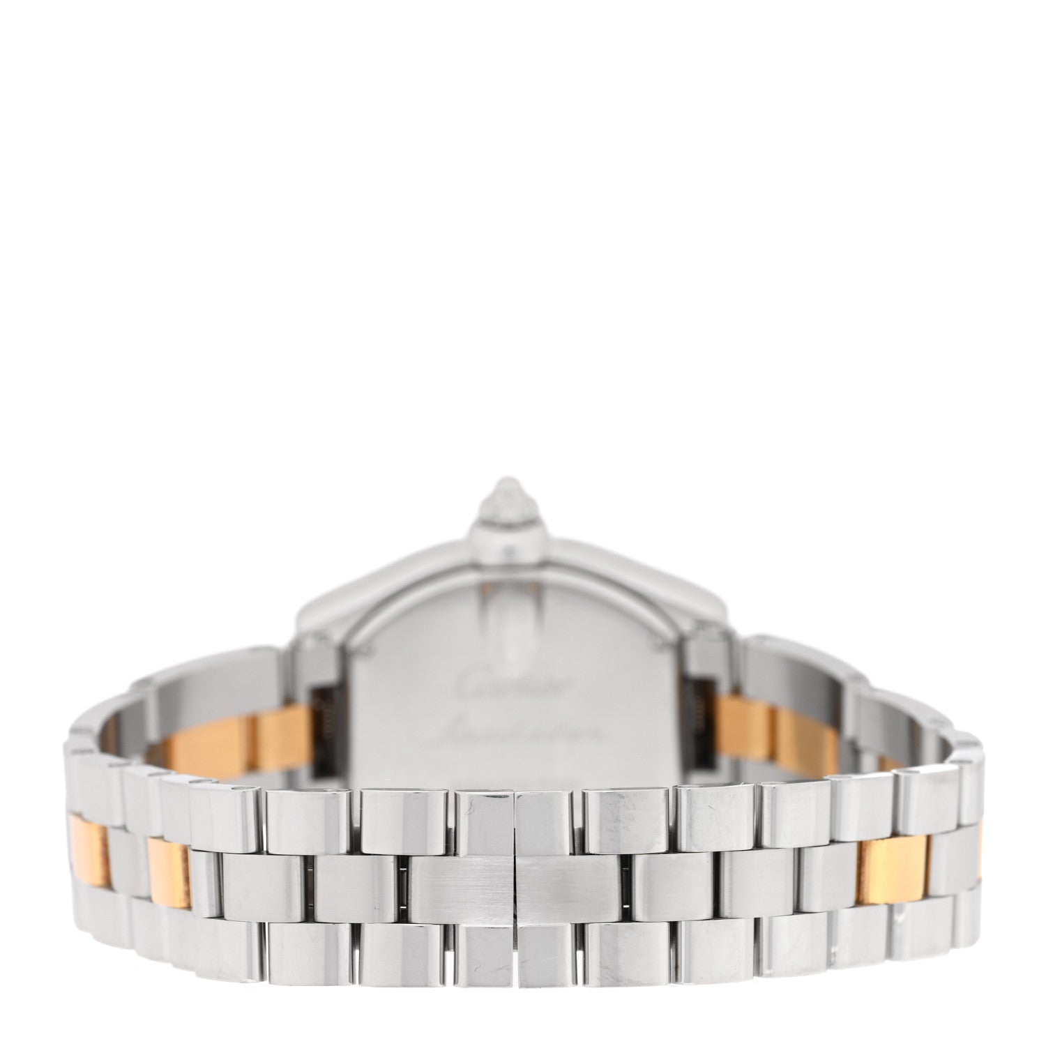 Cartier Stainless Steel 18K Yellow Gold 31mm Roadster Quartz Watch 3 of 5